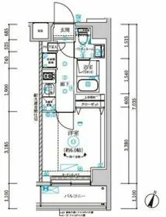 RELUXIA横濱元町【501号室】の間取り