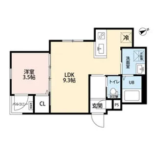 BAILA & Premium【1階】の間取り