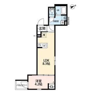 BAILA & Premium【2階】の間取り