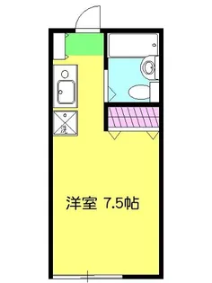 ティアラ湘南辻堂【102号室】の間取り