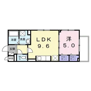 CASA南千住【3階】の間取り