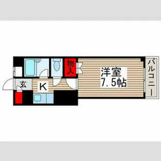 アムールISHIZUKA【3階】の間取り