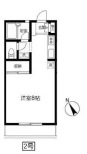 MFコーポ7【B-202号室】の間取り