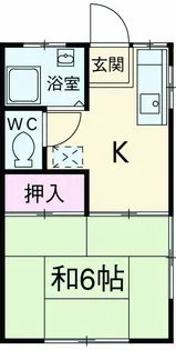 鵠沼ハイツ【103号室】の間取り