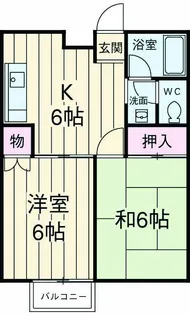 グランドゥール八柱【2階】の間取り
