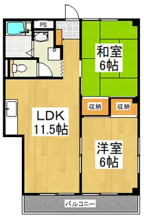 エミネンス・ニノミヤ【3階】の間取り