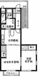 シャルマンコーポ【2階】の間取り