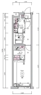 SYNEX NISHI-OI【2階】の間取り
