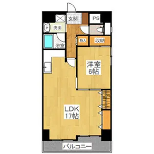 ドミール松原【3階】の間取り