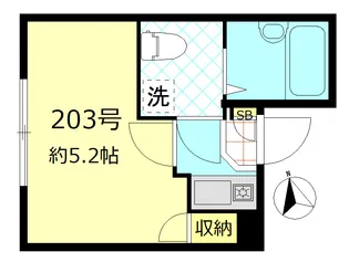 プリムローズ大森【2階】の間取り