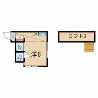 ユナイト浜町カサビアンの杜【2階】の間取り