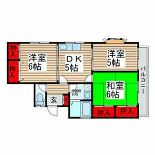 アルシュ7【2階】の間取り