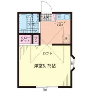 プロトプレイス【2階】の間取り