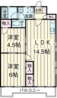 メゾン田中【306号室】の間取り