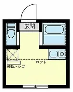 ユナイトさくらブルーム【205号室】の間取り