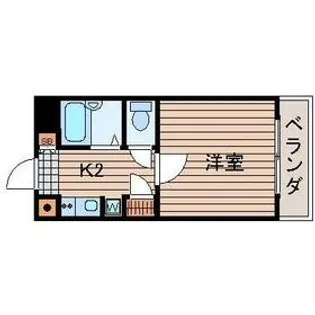 共立リライアンス豊田C棟【3階】の間取り