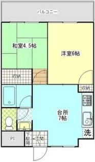 トーヨーマリンハイム【9階】の間取り