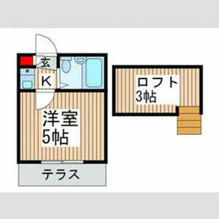 柏レジデンシャル第7【1階】の間取り