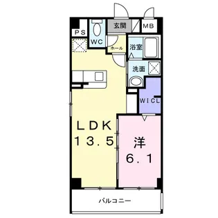 maisontrustone【1階】の間取り