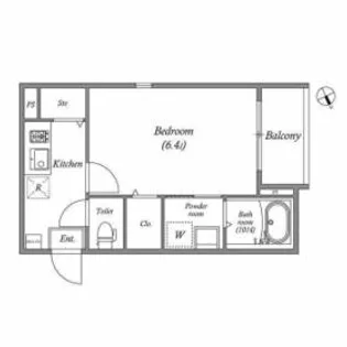 グランディールソレイユ【3階】の間取り