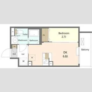 ES-Grande大森【1階】の間取り