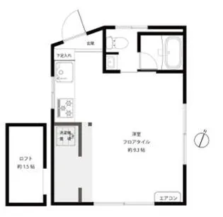 ボンメゾン【1階】の間取り