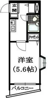 ジョイフル日野第2【2階】の間取り