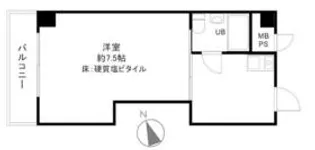 東京ベイビュウ【5階】の間取り