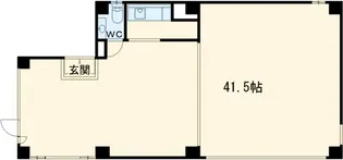 にっけん小野ビル【2F号室】の間取り