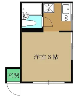 藤掛荘【203号室】の間取り