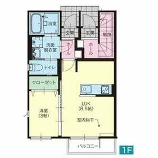 峰M1【1階】の間取り