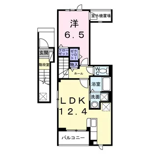 セイジュ【2階】の間取り