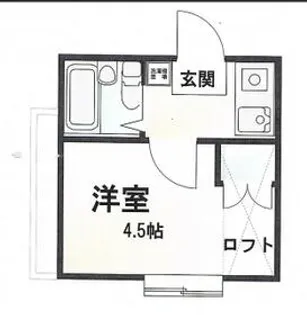 サンコーポ星久喜【202号室】の間取り