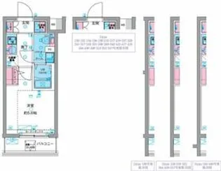 GENOVIA天王台【134号室】の間取り