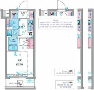 GENOVIA天王台【131号室】の間取り