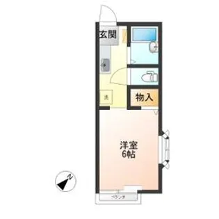 プレザン【2階】の間取り