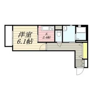 Casa【0206号室】の間取り