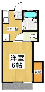 リベール大久保【1階】の間取り