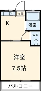 ハイムポロニア【1階】の間取り