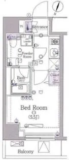 ヴォーガコルテ横濱吉野町【4階】の間取り