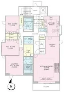 パシフィックハウス麻布台【2階】の間取り