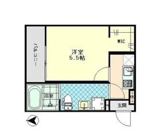 グランメゾン東川口【2階】の間取り