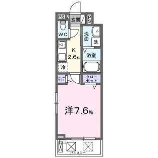 サラスバティⅡ【3階】の間取り