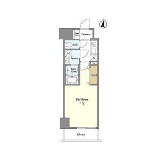 La Douceur大森山王【0604号室】の間取り