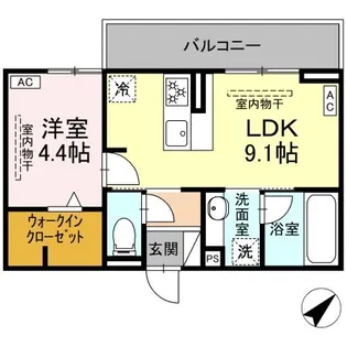 ノブレス【2階】の間取り