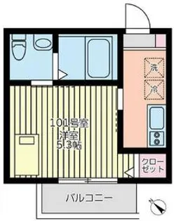 シャトーライフ横浜Ⅰ【1階】の間取り