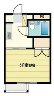 メゾン小名【2階】の間取り