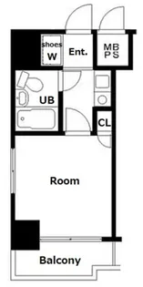 クリオ神奈川新町壱番館【2階】の間取り