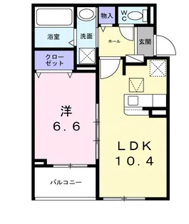 サンロイヤルⅠ【1階】の間取り