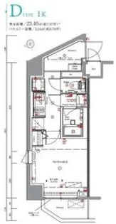 MAXIV西横浜DUE【1階】の間取り
